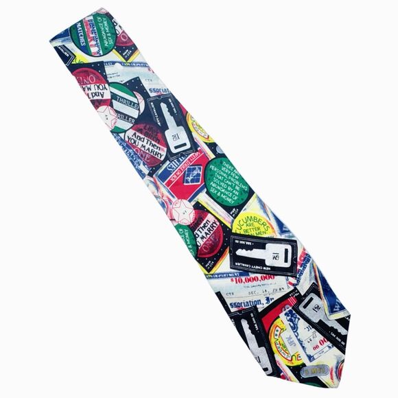 Nicole Miller Tie Cars General Motors GM Cavalier Matches 1990 Limited ED